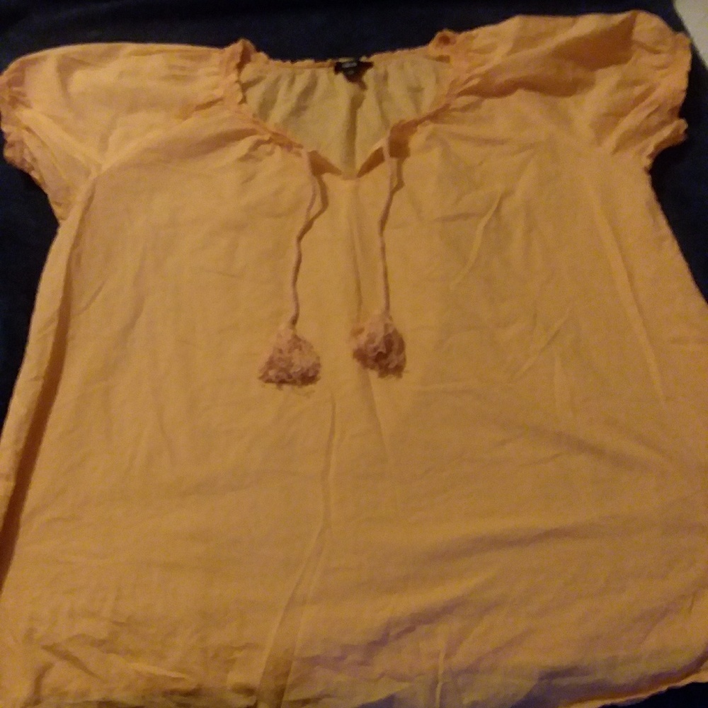 Peasant style blouse